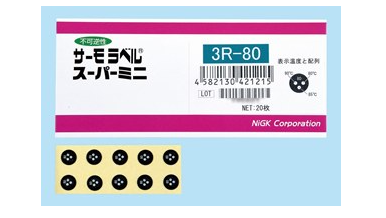 日本日油技研NIGK測溫紙超小型3R系列5度間隔