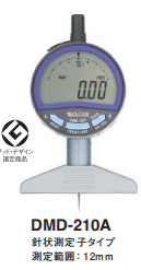 進(jìn)口日本得樂TECLOCK數(shù)顯深度計(jì)DMD-210A