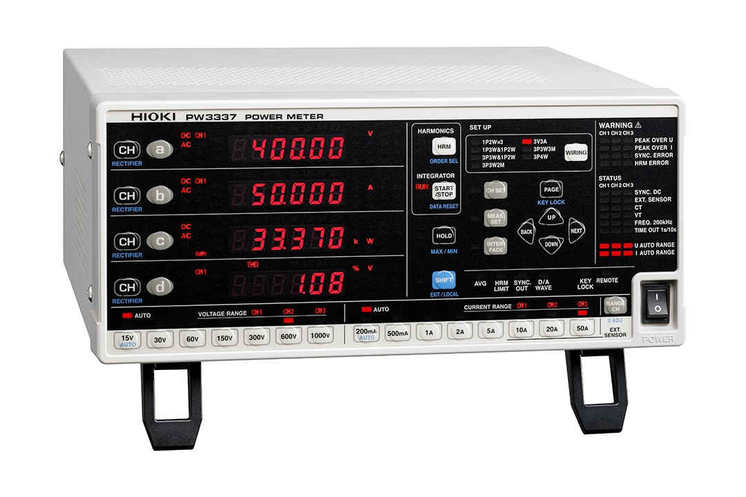 日本進口hioki功率計PW3337 電力測量儀器