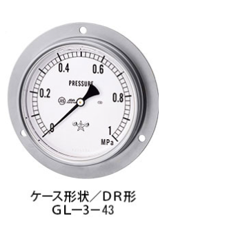 migishita日本進(jìn)口GL-3-43甘油壓力表